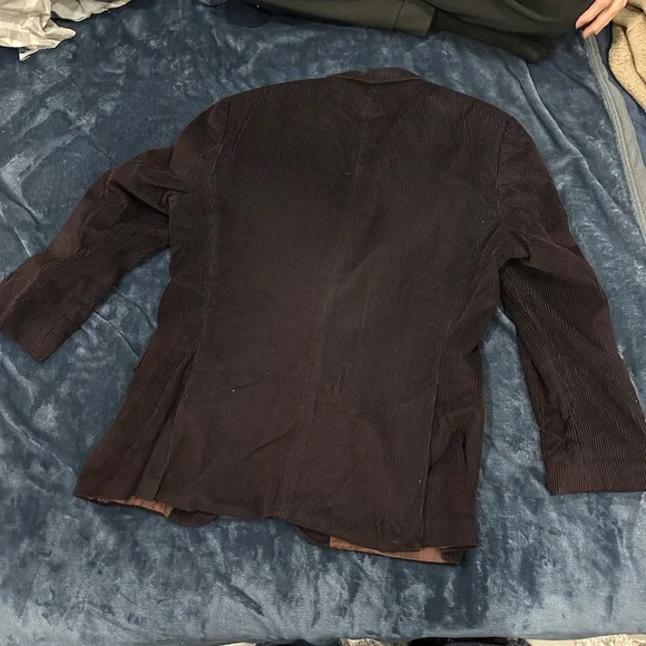Hugo Boss Dark Brown Corduroy Blazer - Picture 2 of 9